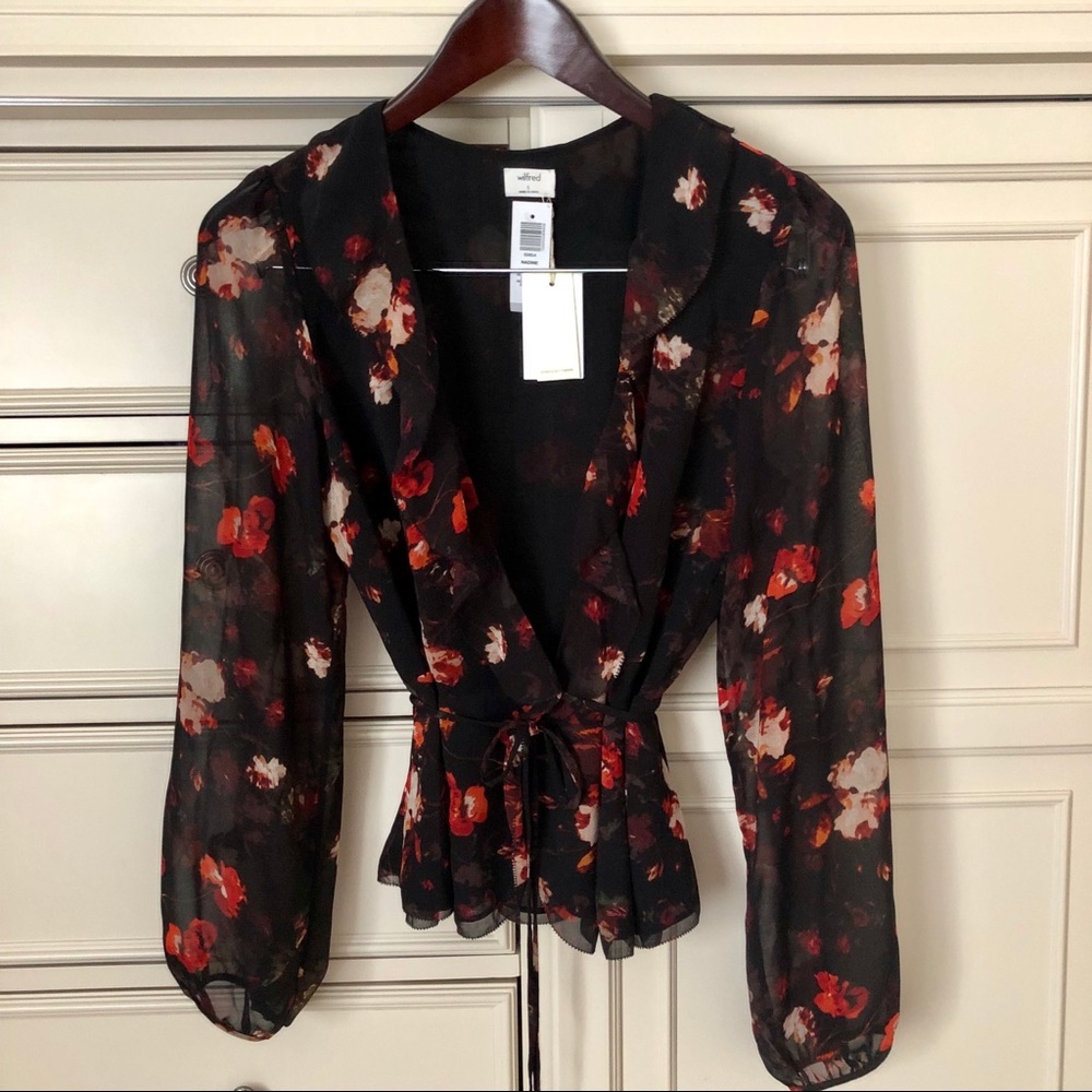 ARITZIA Wilfred Nadine Blouse - Picture 4 of 10